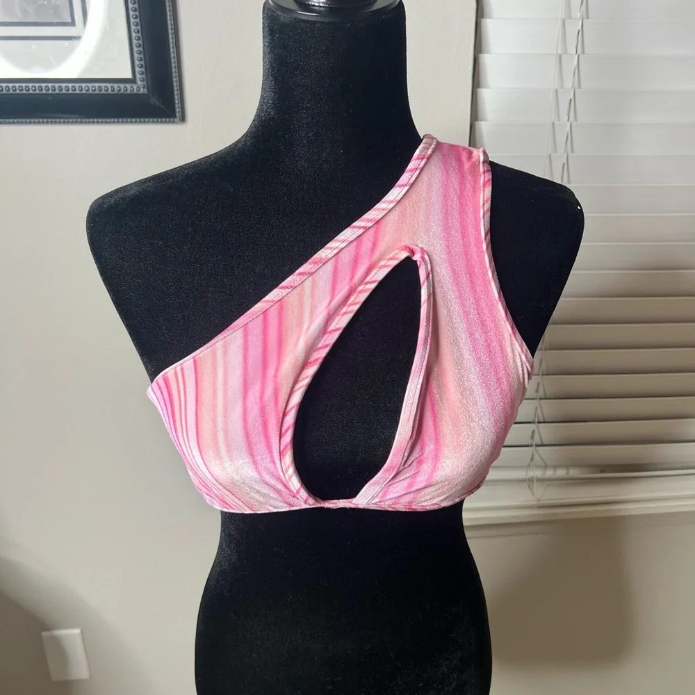 Frankies Bikinis Katrina velvet Bikini top large